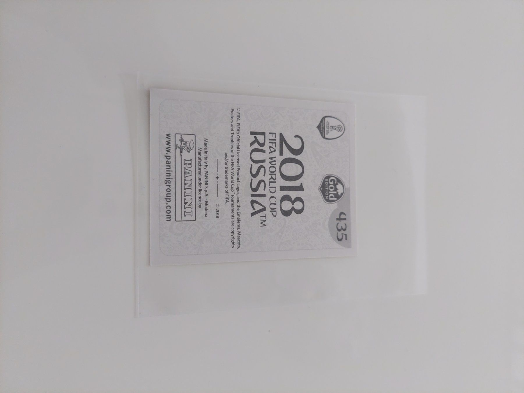 Panini Carte collezionabili: 3x WM 2018 Panini Bilder – Usato da Köniz venduto da Toyscollect 1