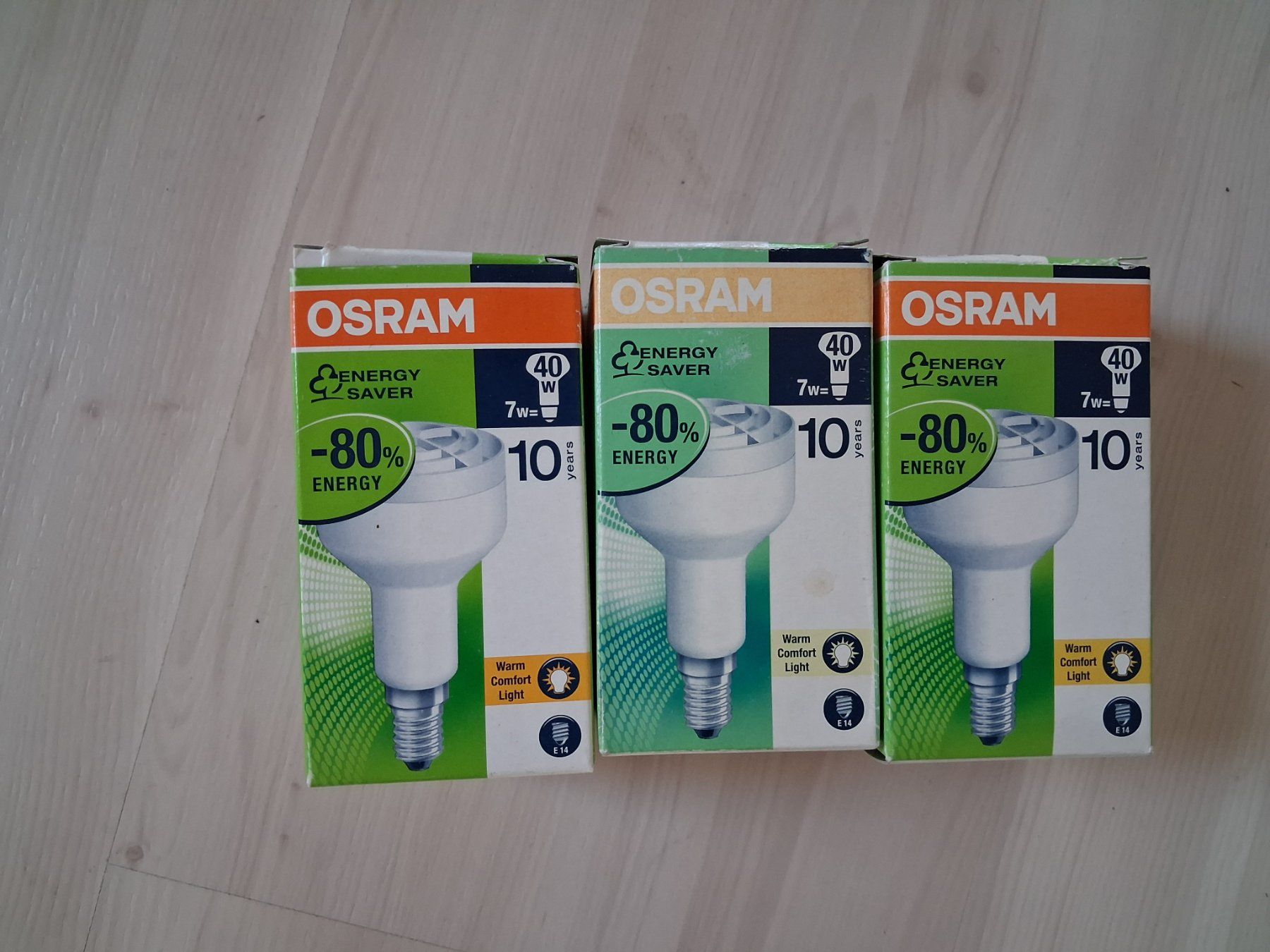 Osram Lampade: 3 X SPARLAMPE SPOT 7 WATT E 14 – Nuovo e nell'imballaggio originale da langnau venduto da Santos1411