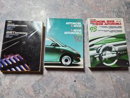 Automobil Revue Kataloge 1991, 1992, 1993 für Auto Fans!