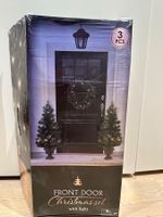 Front Door Christmas Set mit Lichterkette