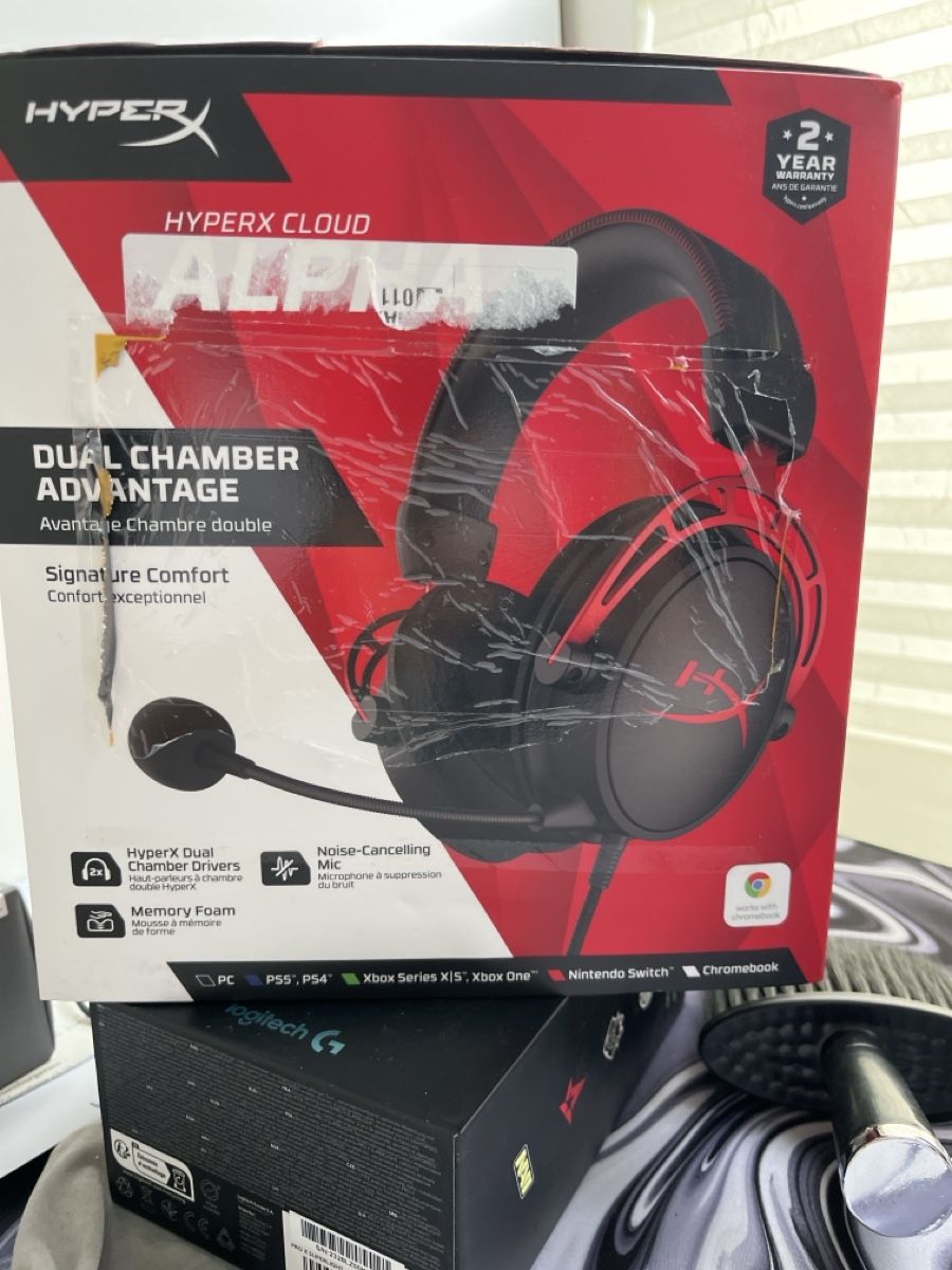 Hyperx Casques audio: Hyperx cloud alpha headset  – D'occasion à Muntelier par estavayer01 5