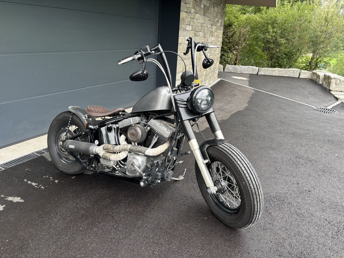 Harley-Davidson Chopper: Harley Bobber Style ab MFK 1690 ccm – Usato da Unteriberg venduto da Aukver