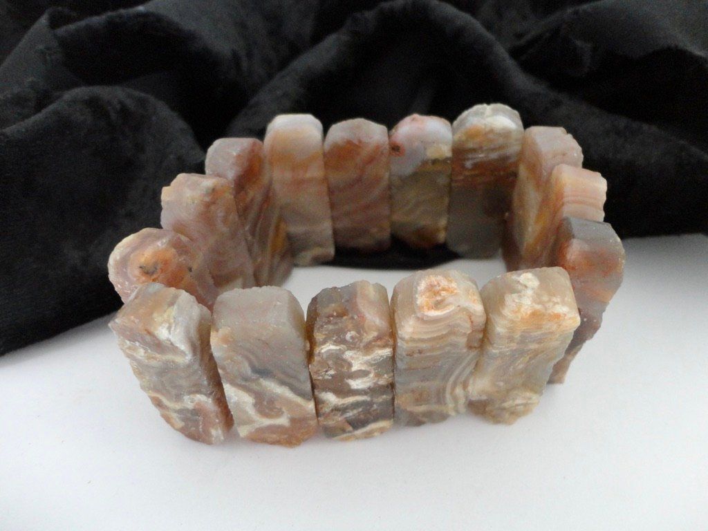 Bracciali & Braccialetti: Armband Achat - Botswana – Nuovo (secondo la descrizione) da Biberist venduto da tl-schmuck 1