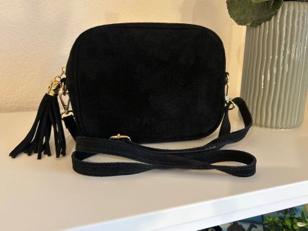 Umhängetasche schwarz von Bold echt Leder