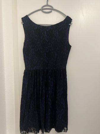 Dunkelblaues Kleid ideal für den Sommer, Gr. L