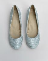 NEU Pumps Schuhe Damen blau silber Grösse 37