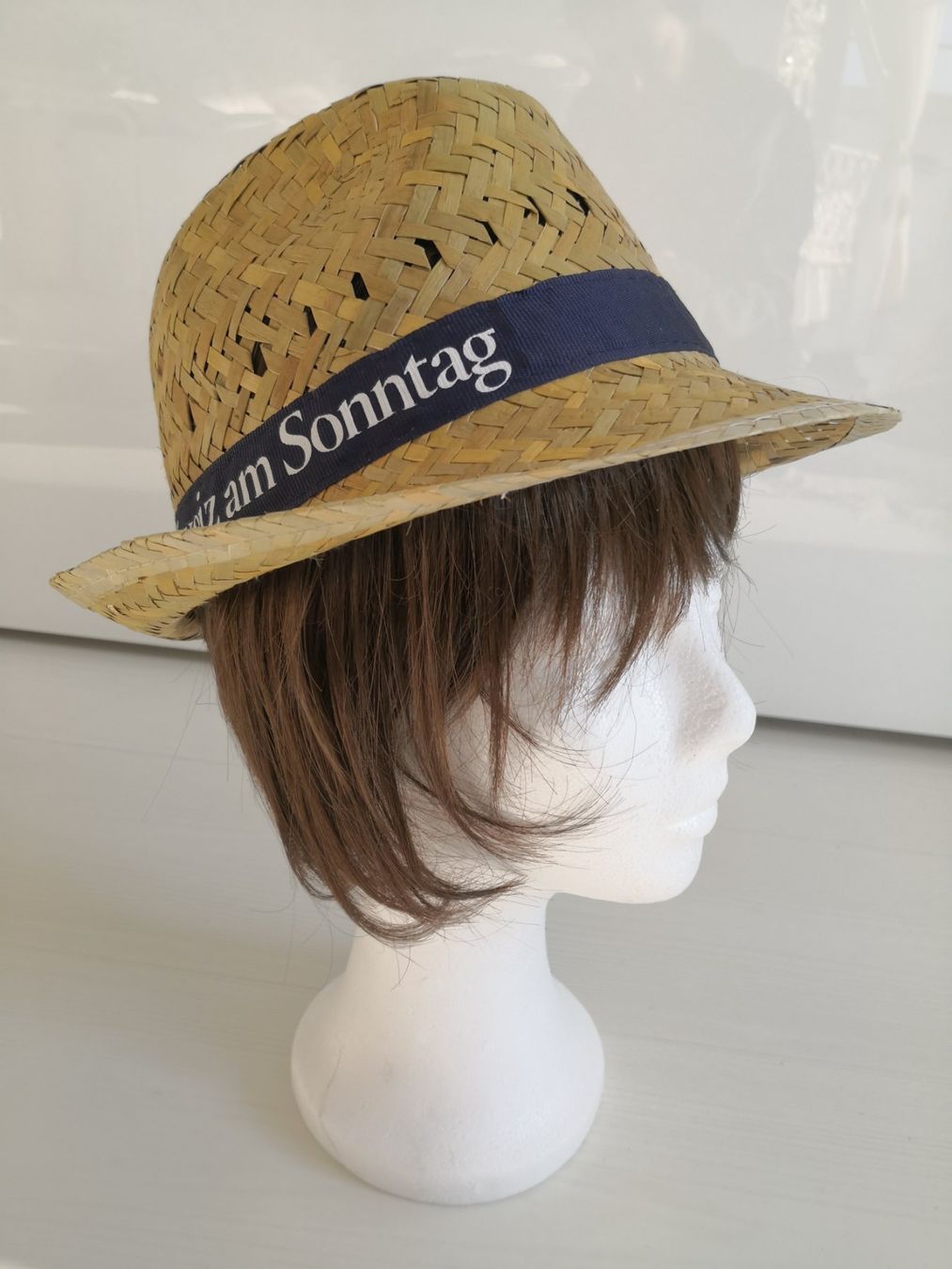 Copricapi, berretti & cappellini: 🤩STROH-HUT MIT BAND NEU – Nuovo (secondo la descrizione) da Olten venduto da Naja-Twins-Twins 6