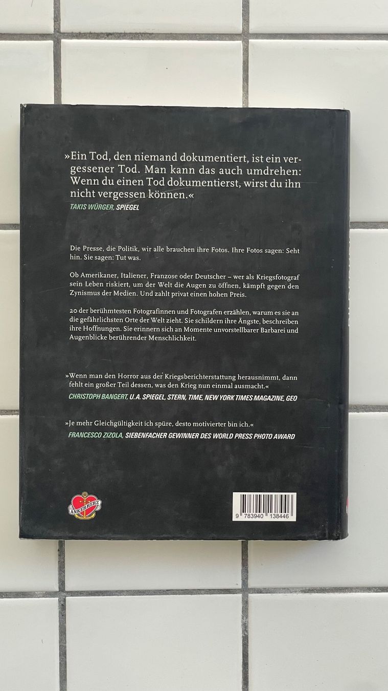 Bücher: Michael Kamber – Bilderkrieger – Gebraucht aus Zürich von felix.good 1