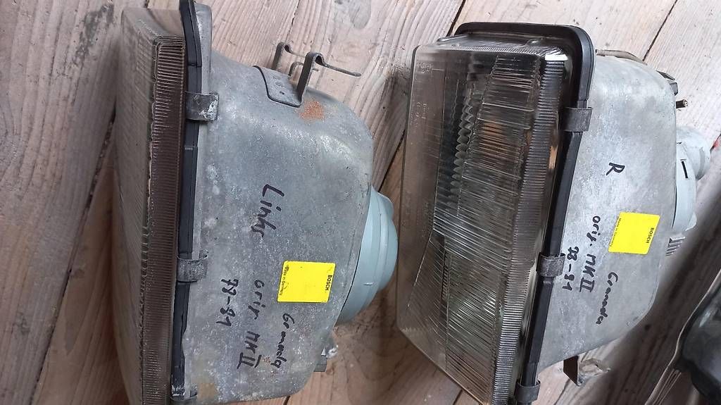 Fari: Ein Paar Scheinwerfer Oldtimer Ford Granada MK 2 – Usato da Sarmenstorf venduto da 17m_P3