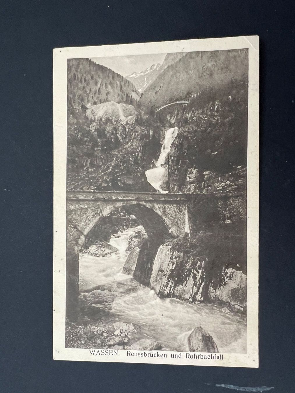 Cartoline postali: AK  1913 Wassen       (G2734) – Usato da Hinwil venduto da Sidi4