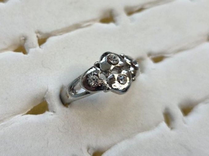 Ringe: Bague fantaisie avec strass élégante – Neu (gemäss Beschreibung) aus Territet von Cenh 4