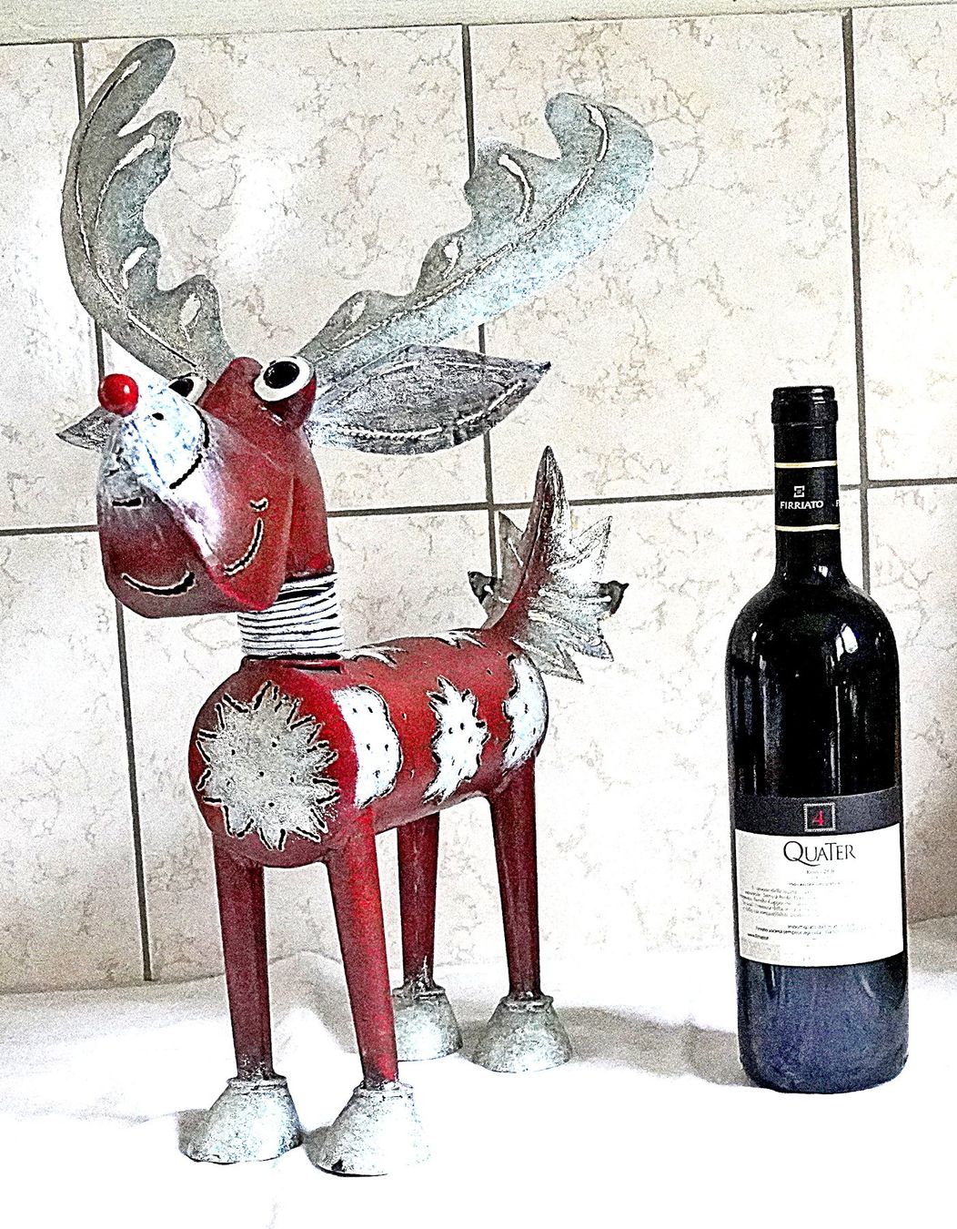 Toutes les décorations: Rudolf der rote Nase-Elch – D'occasion à Baar par 2cvbaar