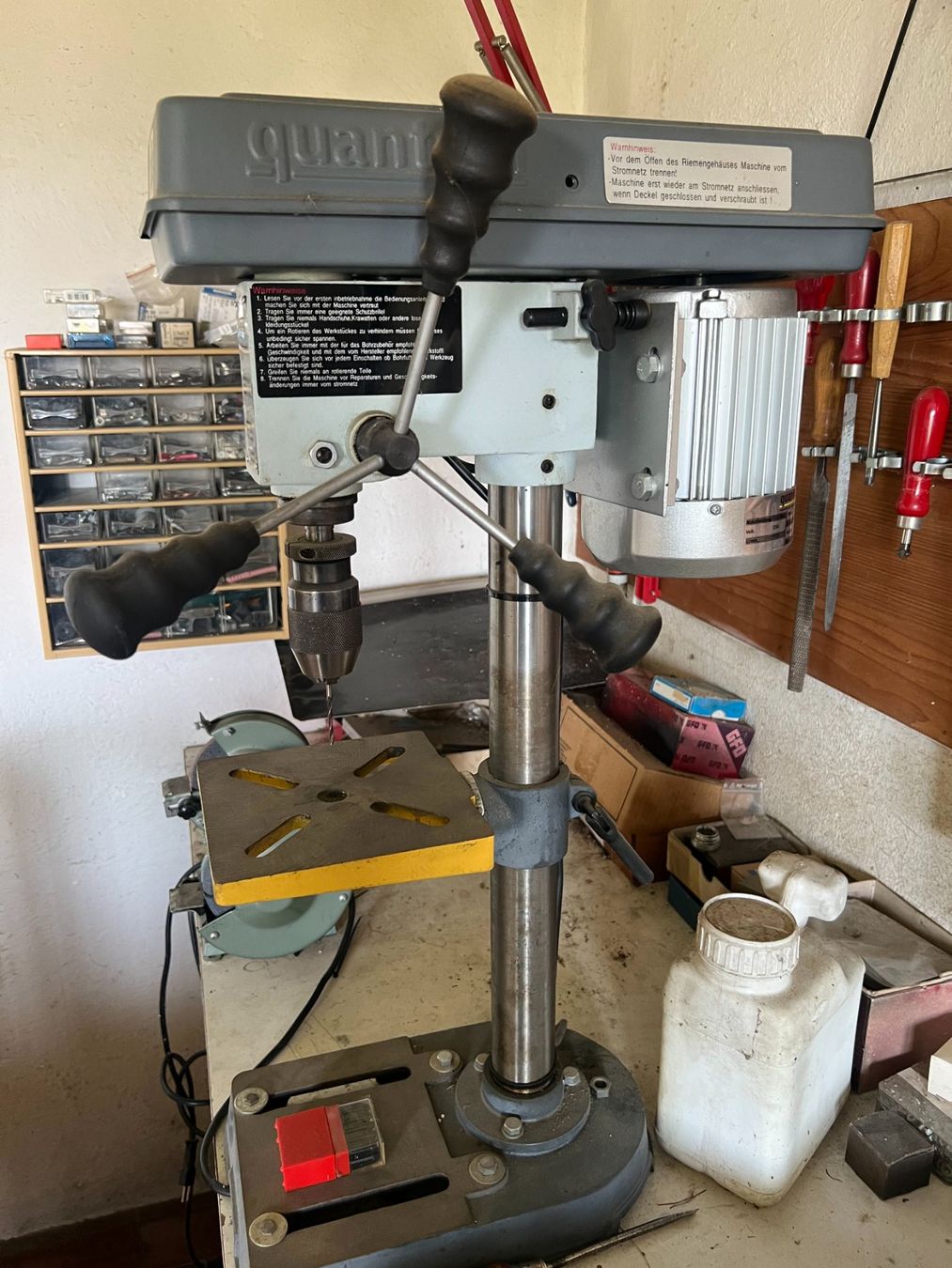 Trapani: Quantum Tischbohrmaschine B 14 f – Usato da Zürich venduto da LionCo 1