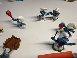 Schlümpfe Sammlung, Vintage Figuren, Top Zustand!
