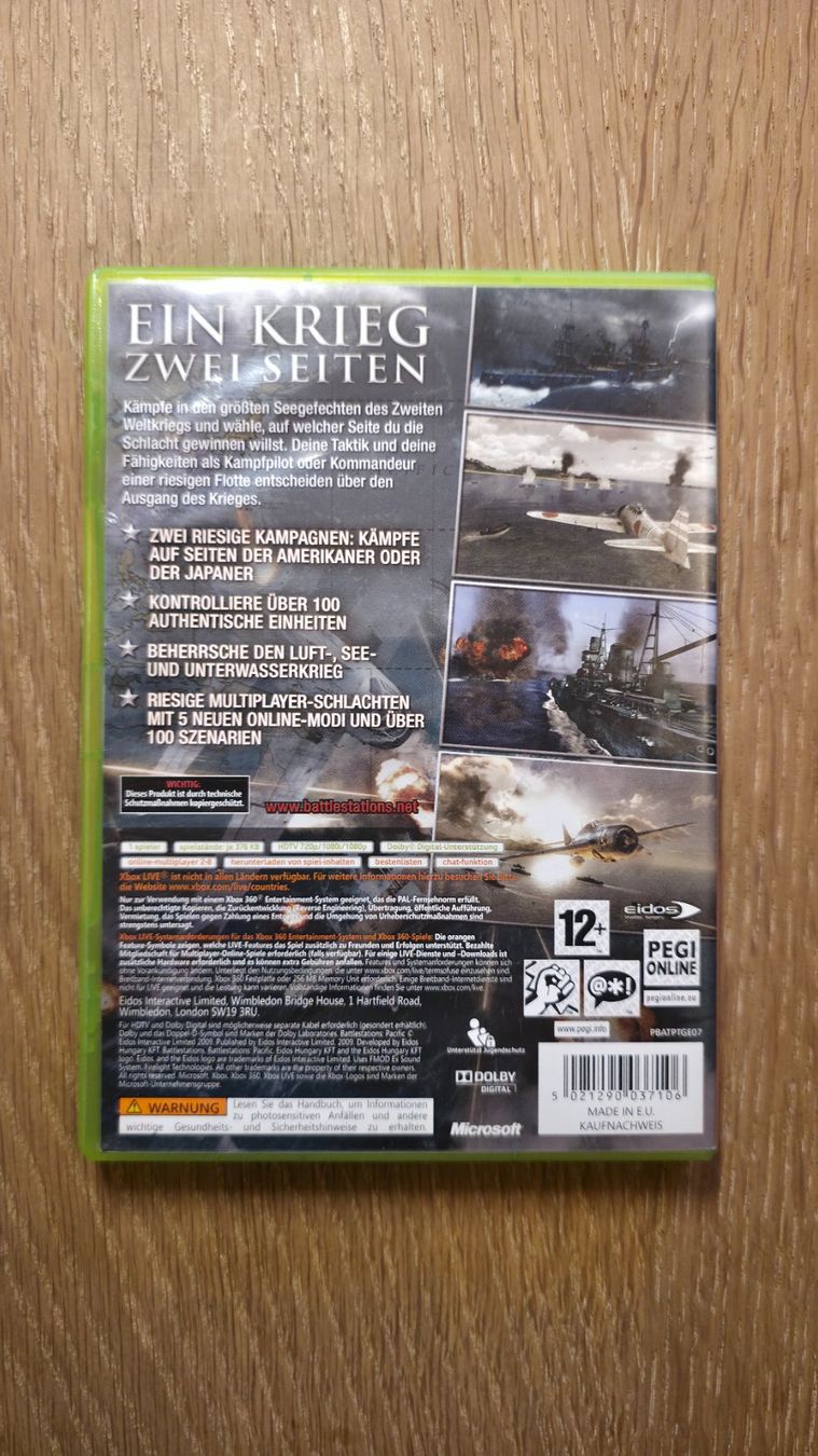 Microsoft Jeux: XBox 360, Game, Battlestations: Pacific, OVP – D'occasion à Sirnach par TheMrFreeman 1