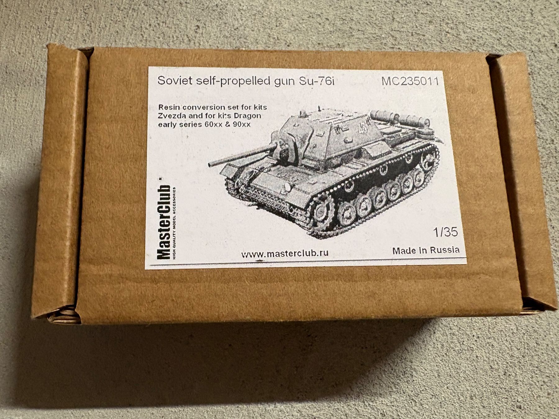 Modellbausätze & Standmodelle: 1/35 SU-76I CONVERSION FÜR DRAGON/ZVEZDA – Gebraucht aus MÜHLEDORF/SO von tru_wsv8