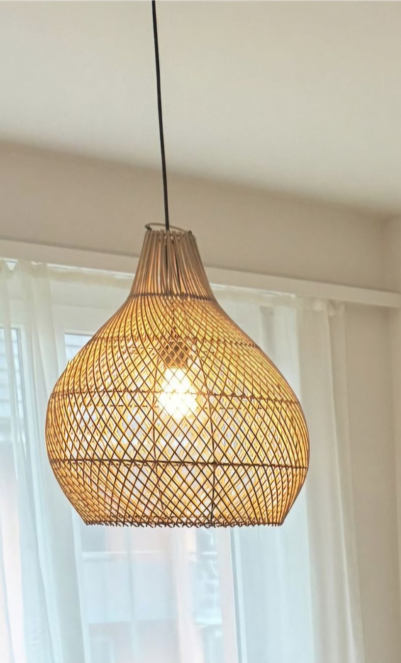 Kronleuchter & Deckenlampen: Rattanlampe – Gebraucht aus Lachen SZ von missfranky85