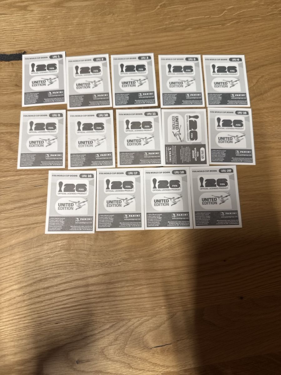 Panini Carte collezionabili: Panini Klebe Bilder WM 2026 Uruguay – Nuovo (secondo la descrizione) da Gamsen venduto da Lionel321 1