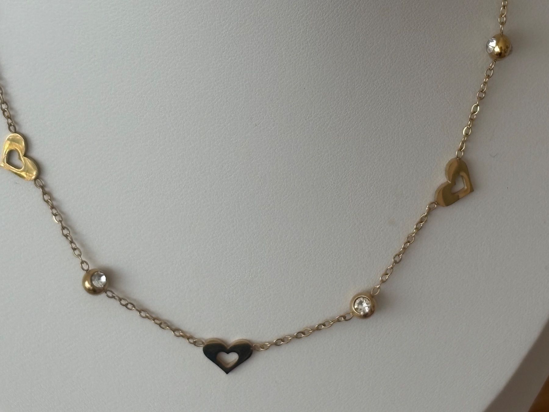 Catenine: Luxus Elegante Edelsthal Kette Farbe : Gold – Nuovo (secondo la descrizione) da Biel-Bienne venduto da Roserosse13 2