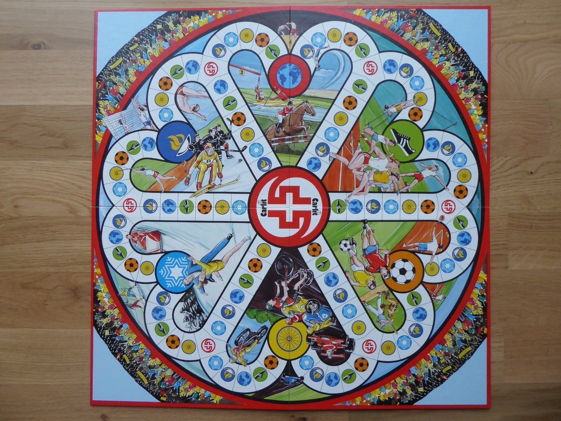 Spiele: Schweizer Sport-Quiz, orig. Carlit 1987 – Gebraucht aus Turbenthal von Panau 2