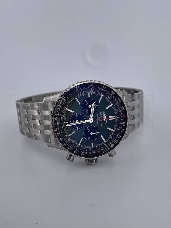 Breitling Orologi: Breitling Navitimer Chronograph Grün - AB0137241L1A1 – Usato da Wettingen venduto da eleganceshop 3