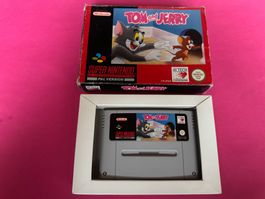 TOM AND JERRY SPIEL FÜR SUPERNINTENDO IN ORIGINALSCHACHTEL