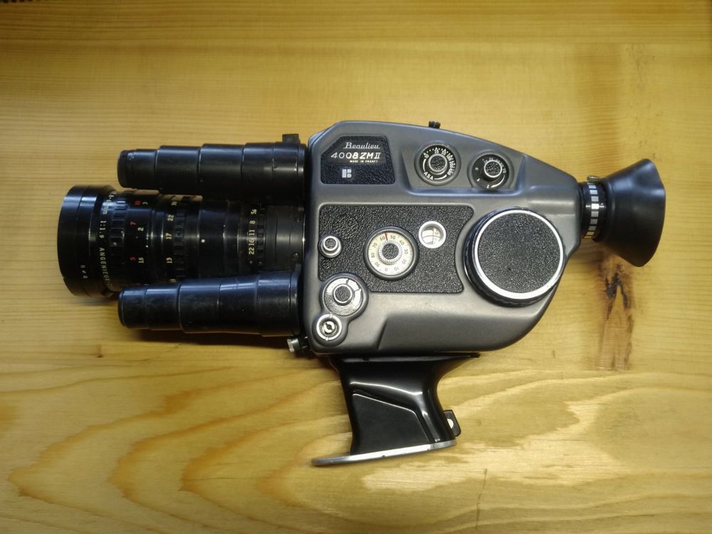 Caméra Super 8 Beaulieu 4008ZM – Zoom Reflex Argentique