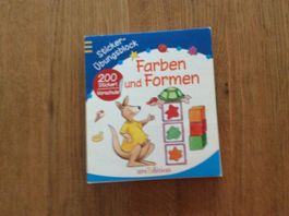 Farben und Formen Sticker Übungsblock