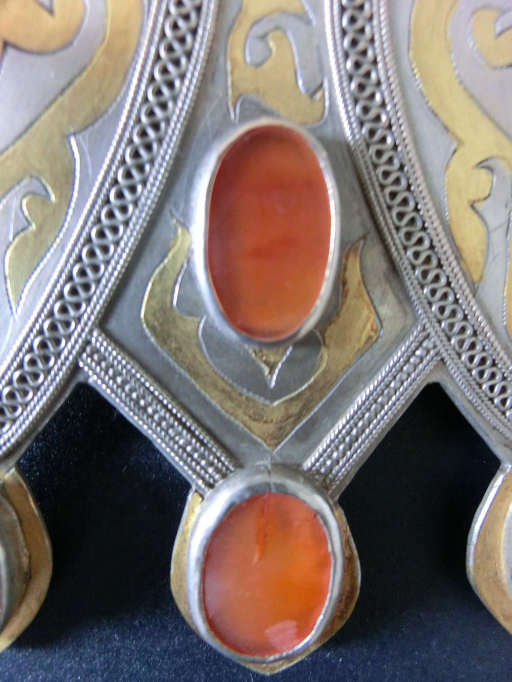 Ciondoli: ANTIKER TURKMENEN - BRUST - SCHMUCK – Usato da Basel venduto da wyba44 7