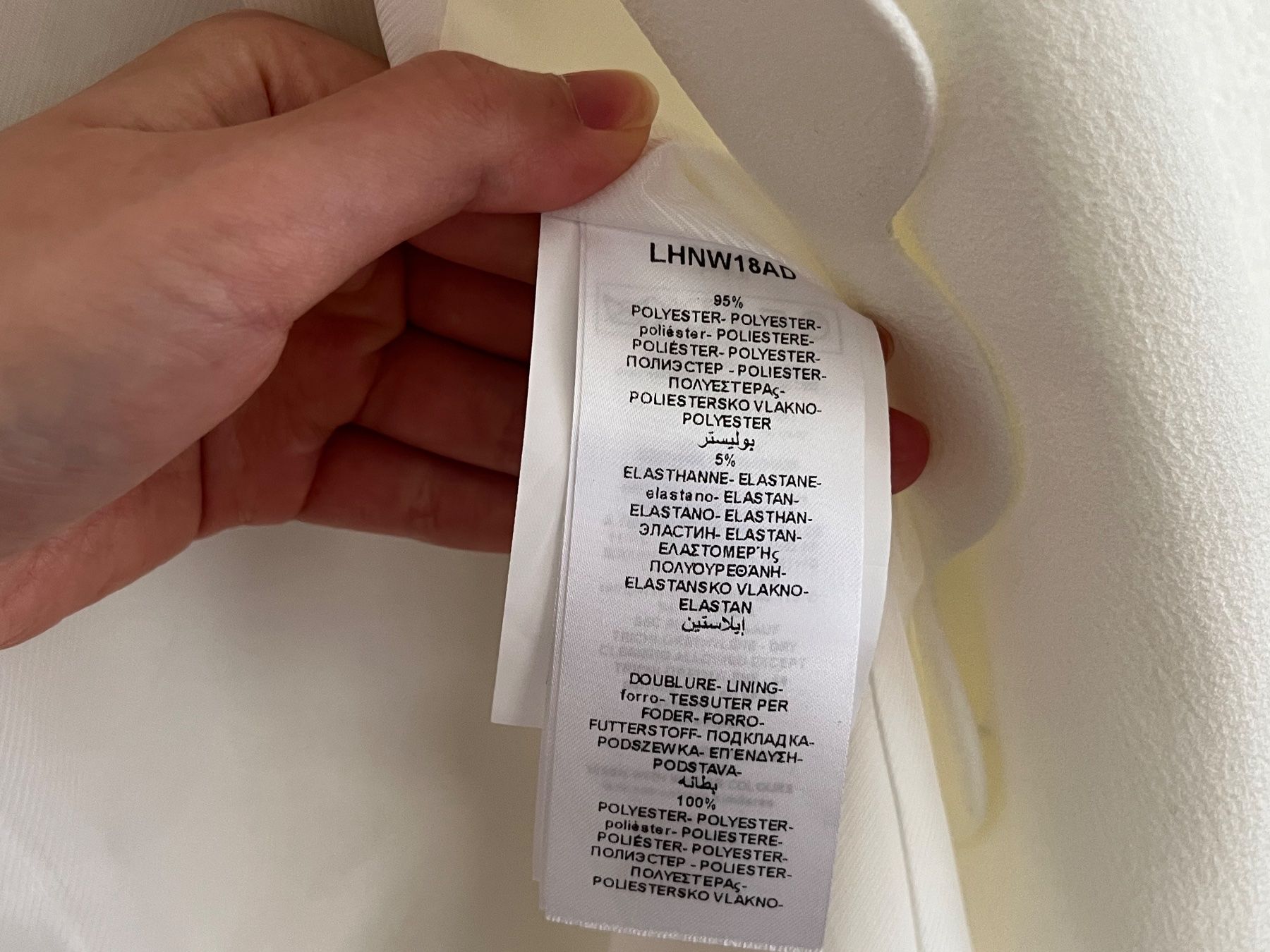 Nafnaf Jacken: Naf Naf Blazer off-white Gr36 – Neu (gemäss Beschreibung) aus Wollerau von bri_s9qv 2