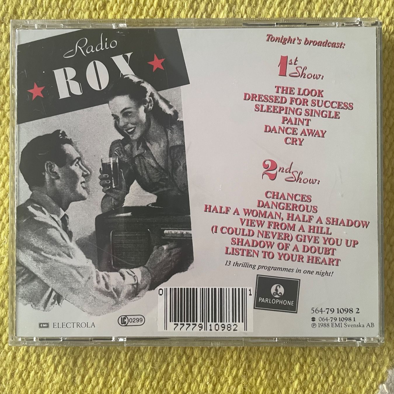 CD: ROXETTE-LOOK SHARP! – Usato da Rorschacherberg venduto da CD-Roli 1