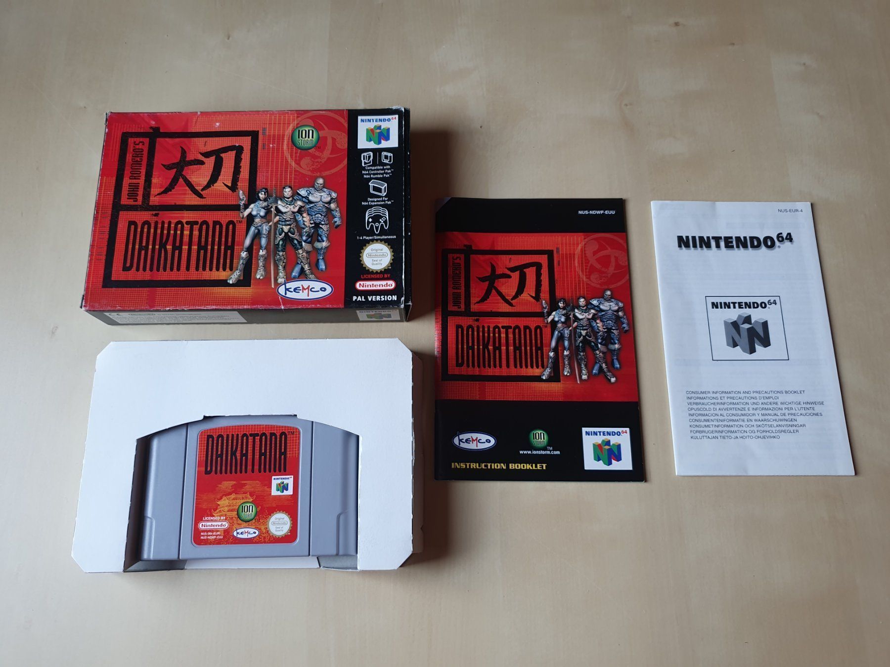 Nintendo Spiele: Daikatana – Gebraucht aus Stansstad von collectorsshop 6