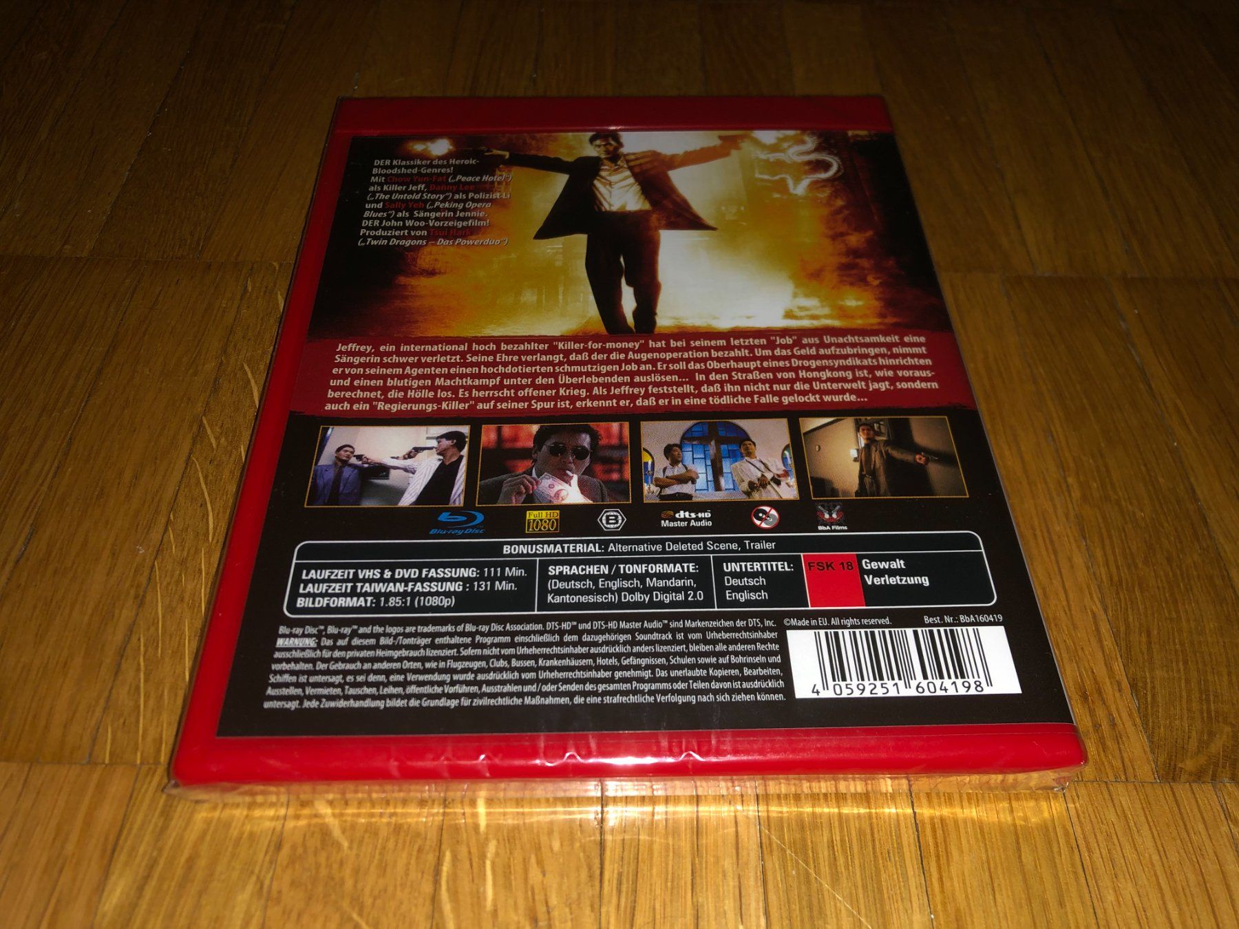 Alle DVDs: John Woo - The Killer - BLU-RAY - UNCUT – Neu und originalverpackt aus Basel von havsok 1