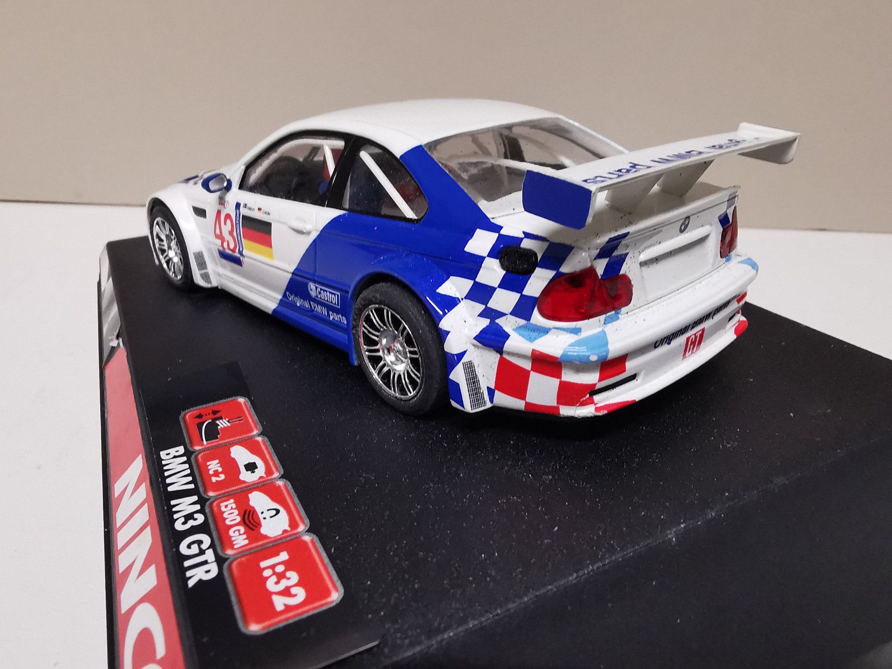 Ninco Piste: Ninco Digital BMW M3 GTR – Usato da Winterthur venduto da Lonpos1 5