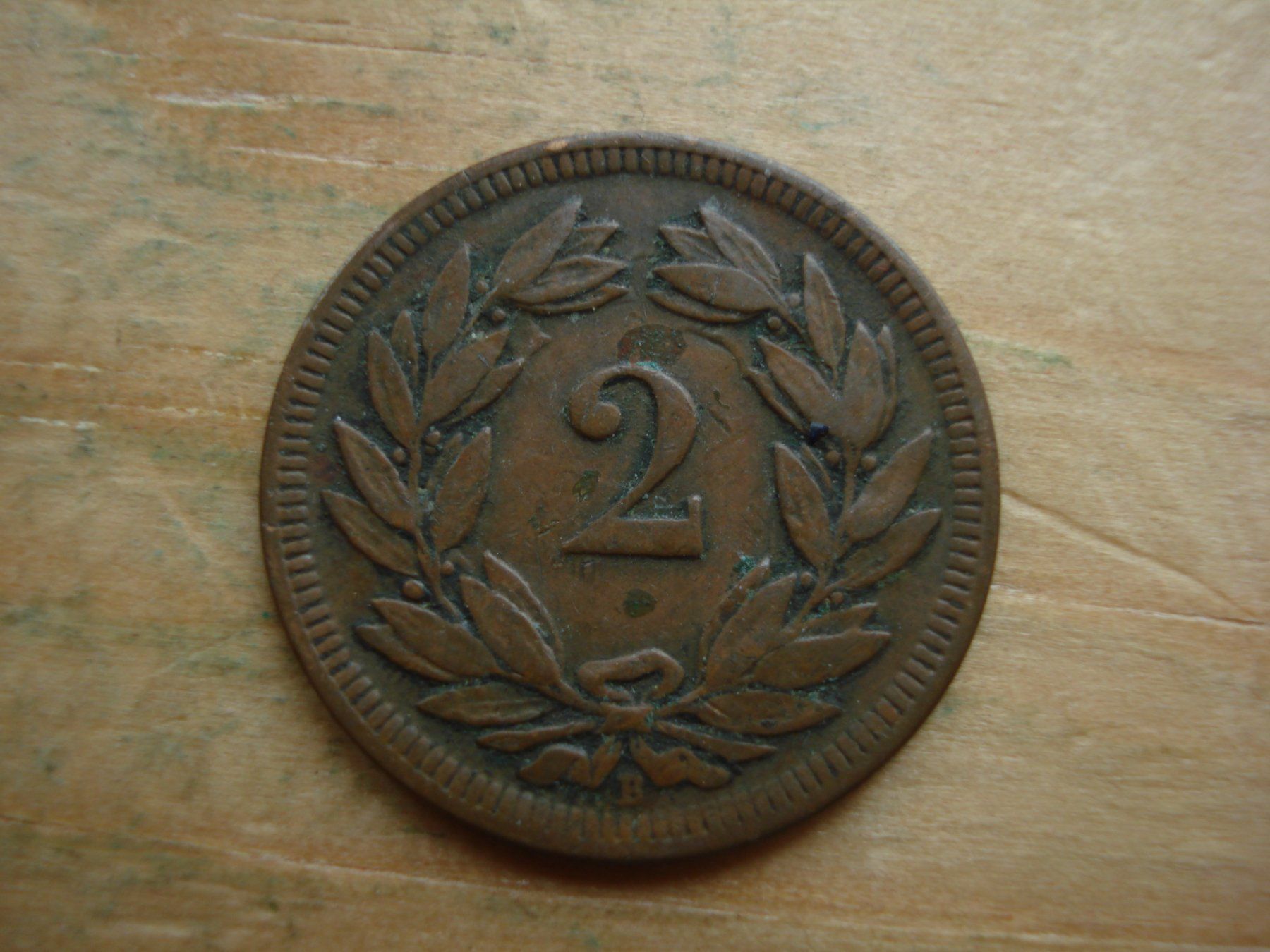 Tutti le monete: (S) 2 Rappen 1906 – Usato da Erlach venduto da Net-Coins 1