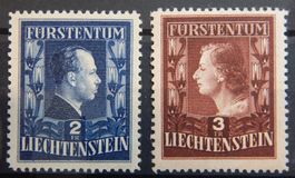 Liechtenstein Kat. 304-305A ** 1951 Kat. 240 Euro