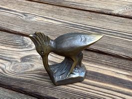 BAG Turgi Sammelfigur Wiedehopf Bronze