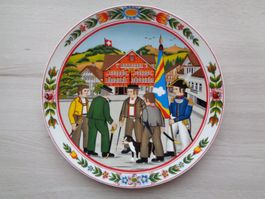 APPENZELLER LANDSGEMEINDE WILLI KELLER BAUERNMALEREI NAIV