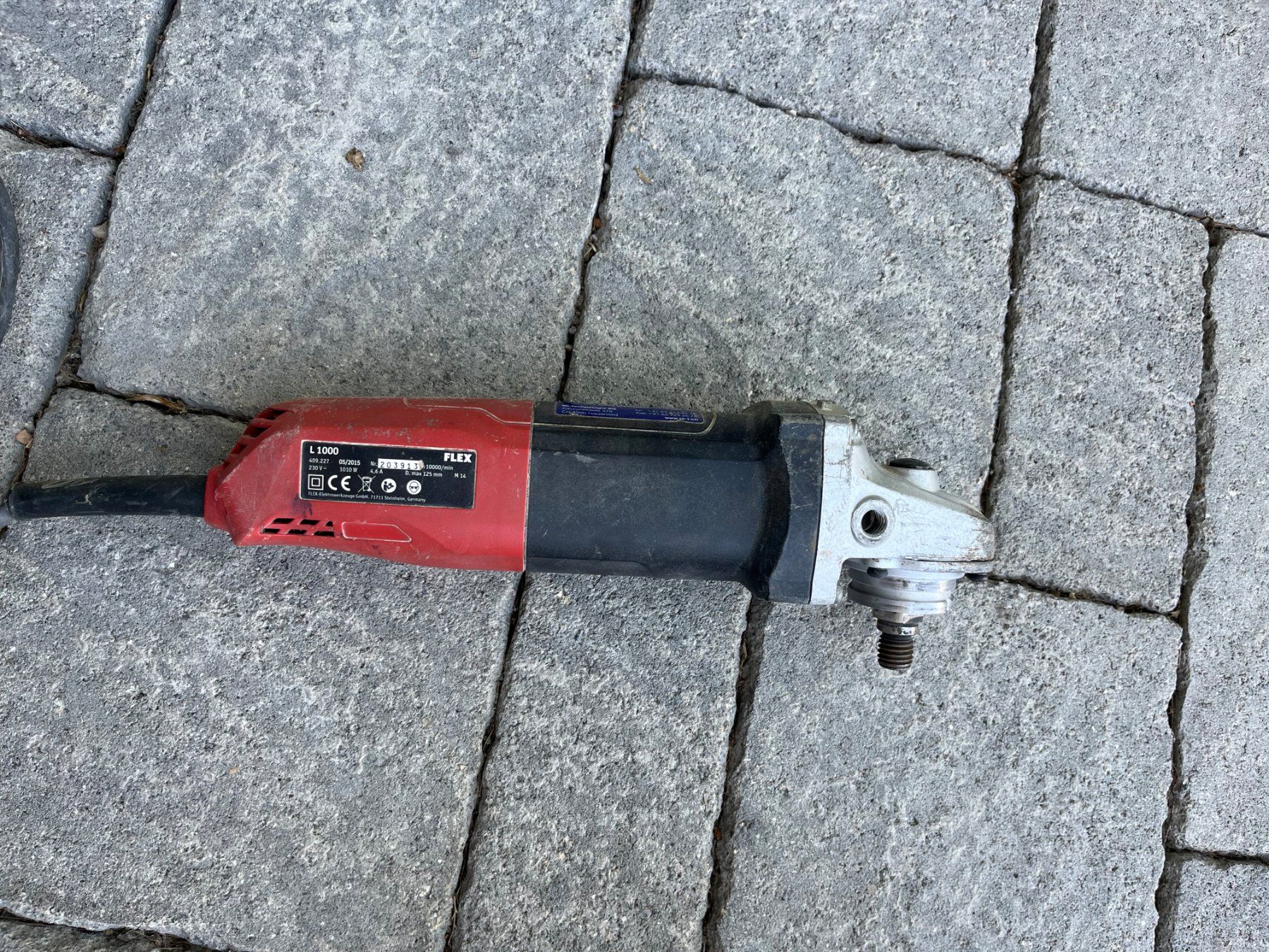 Flex Smerigliatrici & Lucidatrici: Winkelschleifer FLEX L 1000 – Usato da Wolfhausen venduto da zottel4
