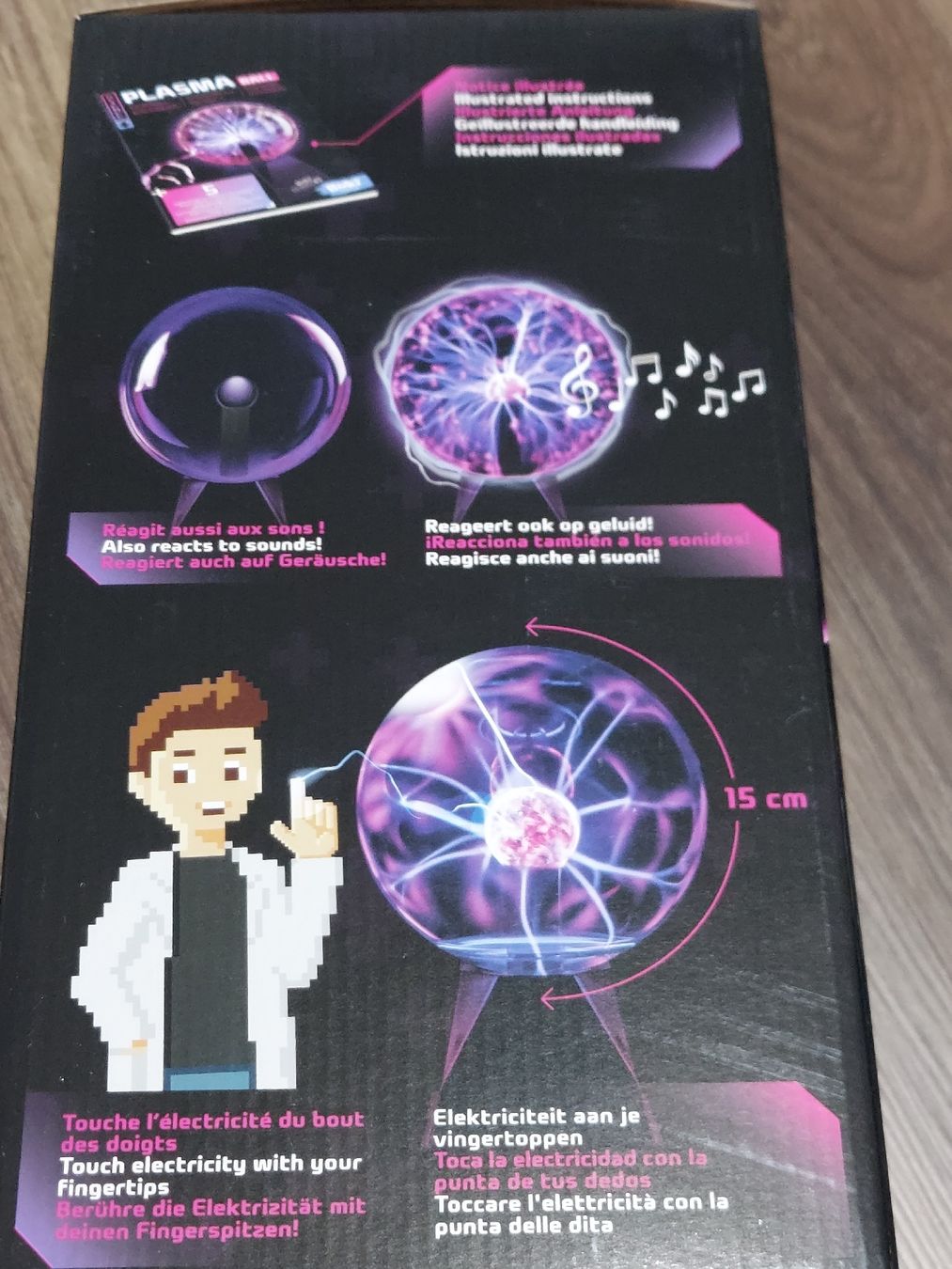 Giochi: Buki Plasma Ball 15cm Science 5 Experimente NEU – Nuovo e nell'imballaggio originale da Altishofen venduto da tammy05 3