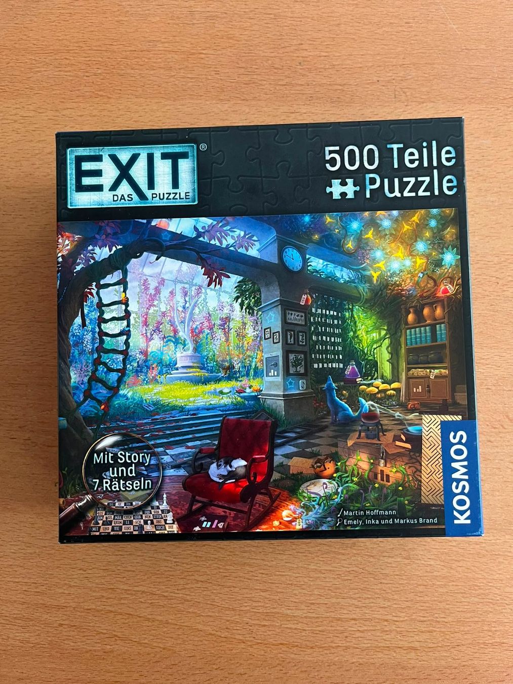 Kosmos Puzzles: EXIT Das Puzzle 500 Teile mit Story und Rätseln – Gebraucht aus Küssnacht am Rigi von Fueuerli