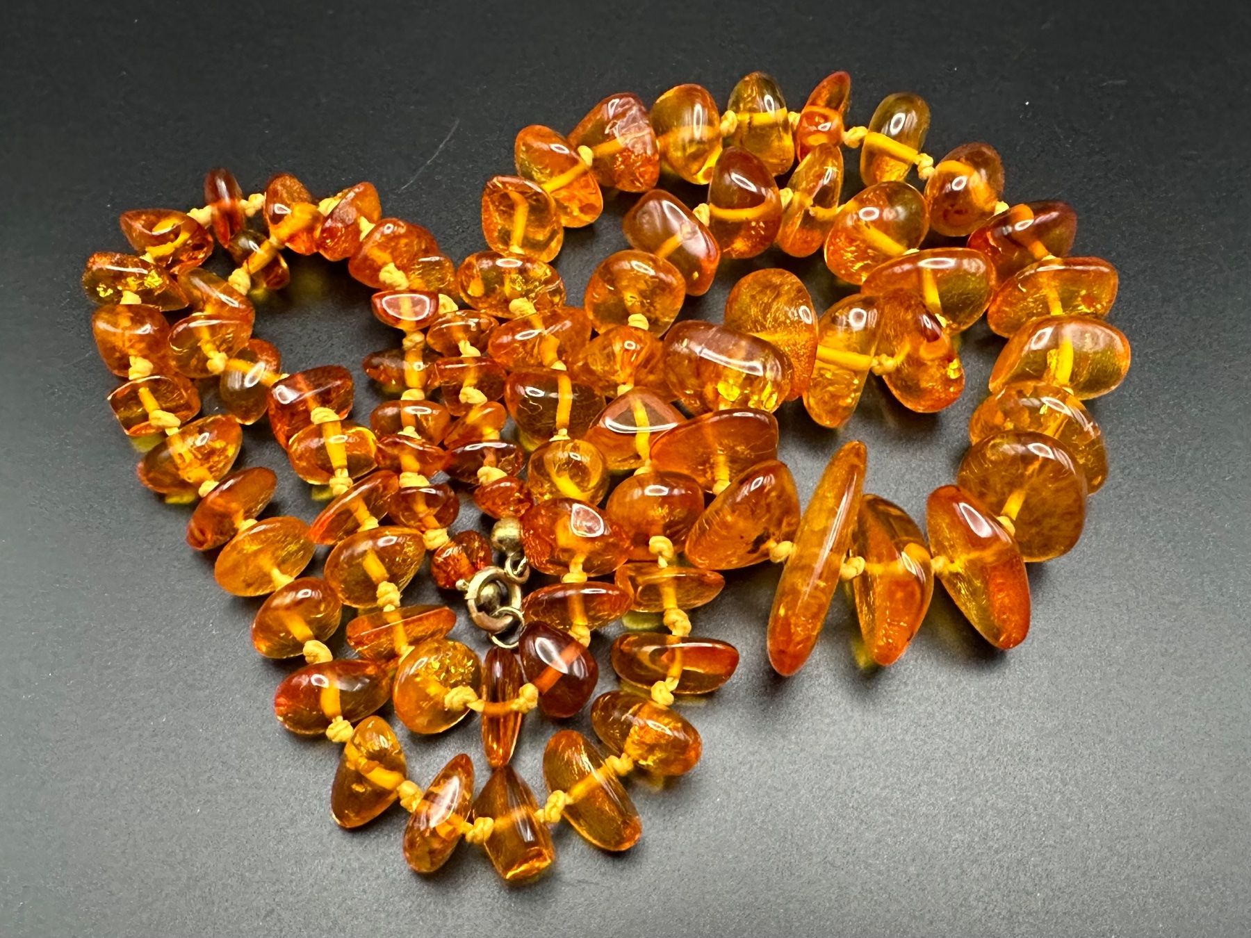 Ketten: Schöne Bernstein Halskette, Vintage. – Gebraucht aus Lamone von LaCantinaMagica 2