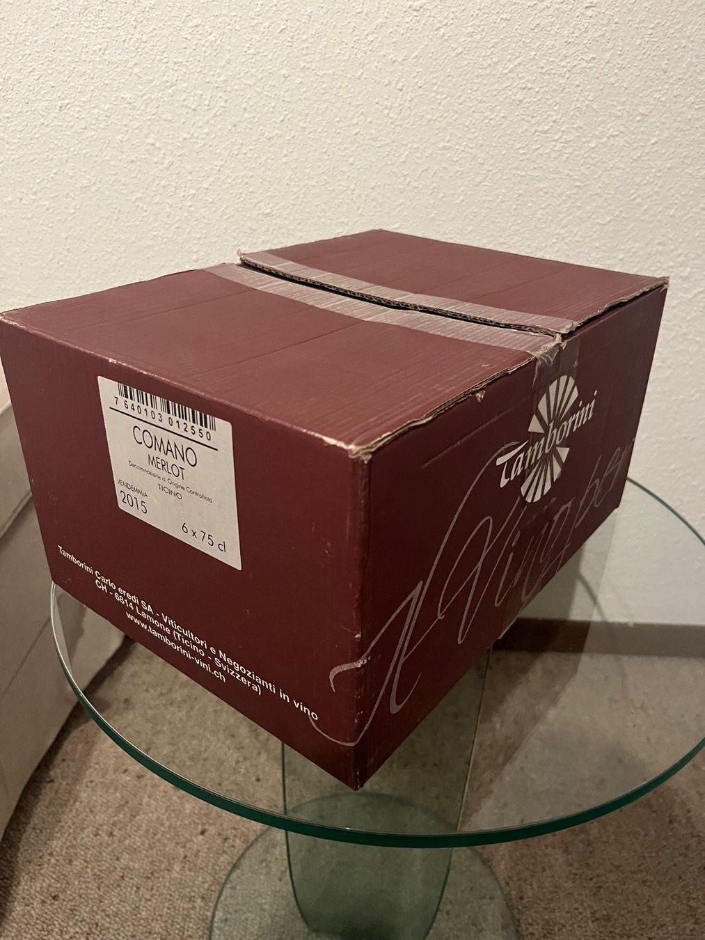 Vino: Merlot Comano 2015 6 Flaschen – Usato da Vaglio venduto da rot_q6t2