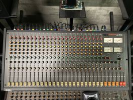 Tascam M-224 Mixer 24 Channels Used