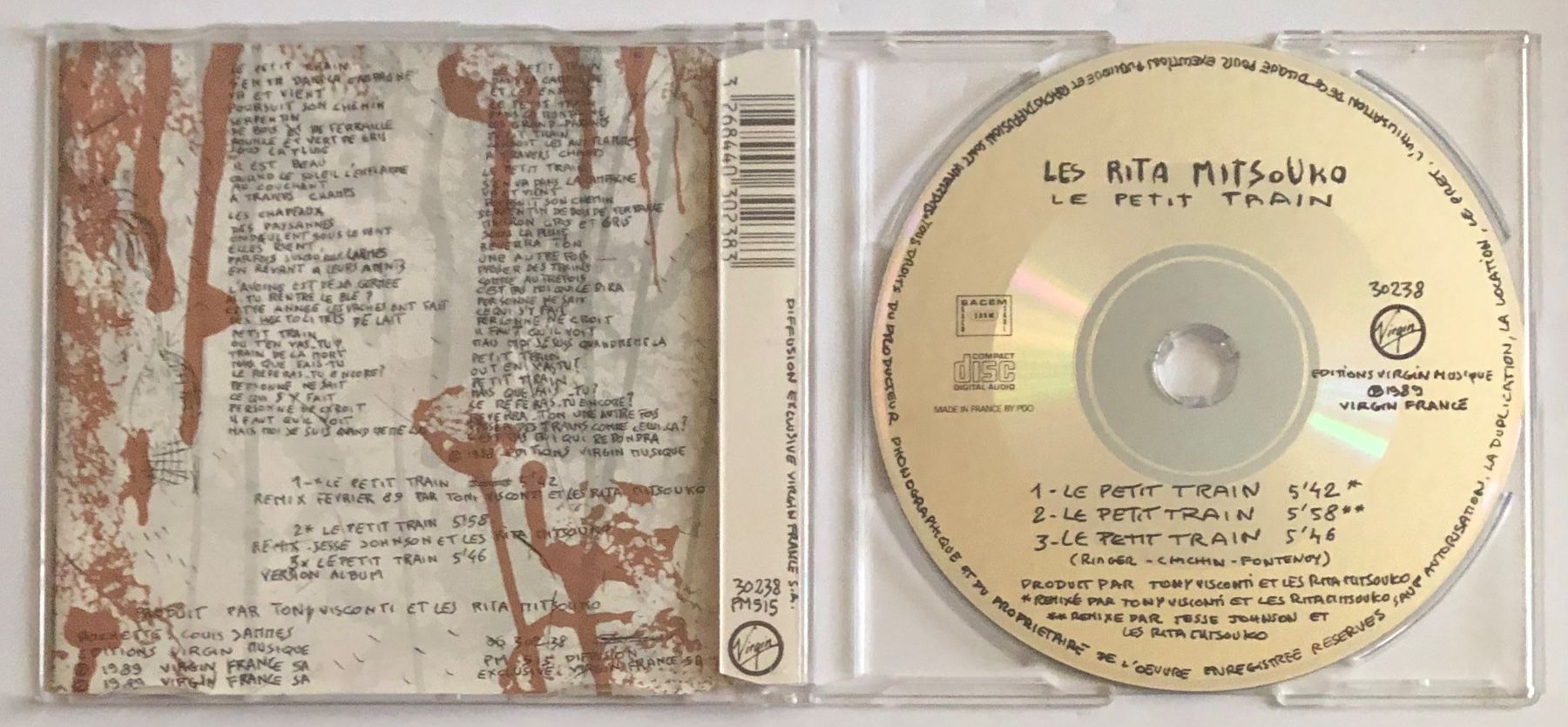 CDs: LES RITA MITSOUKO - LE PETIT TRAIN – Gebraucht aus Poliez-Pittet von Newtown-Records 1