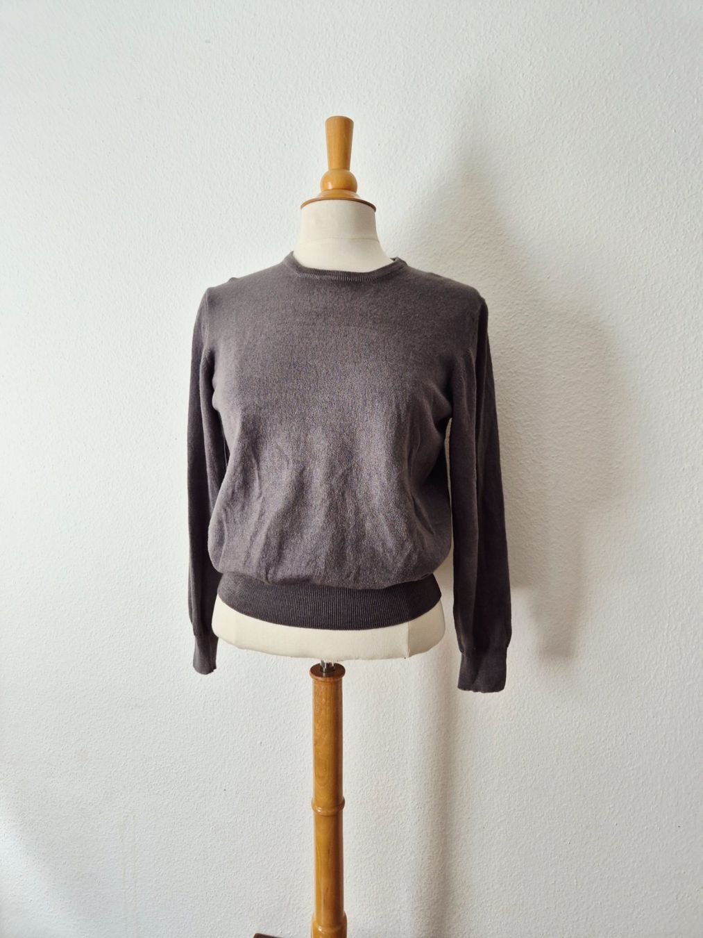 Fay Maglioni & Felpe: FAY PULLOVER PULLI M 38 TAUPE SCHURWOLLE,  TOP ZU NOÏ ROCK – Usato da Elsau venduto da the-colorful-side 1