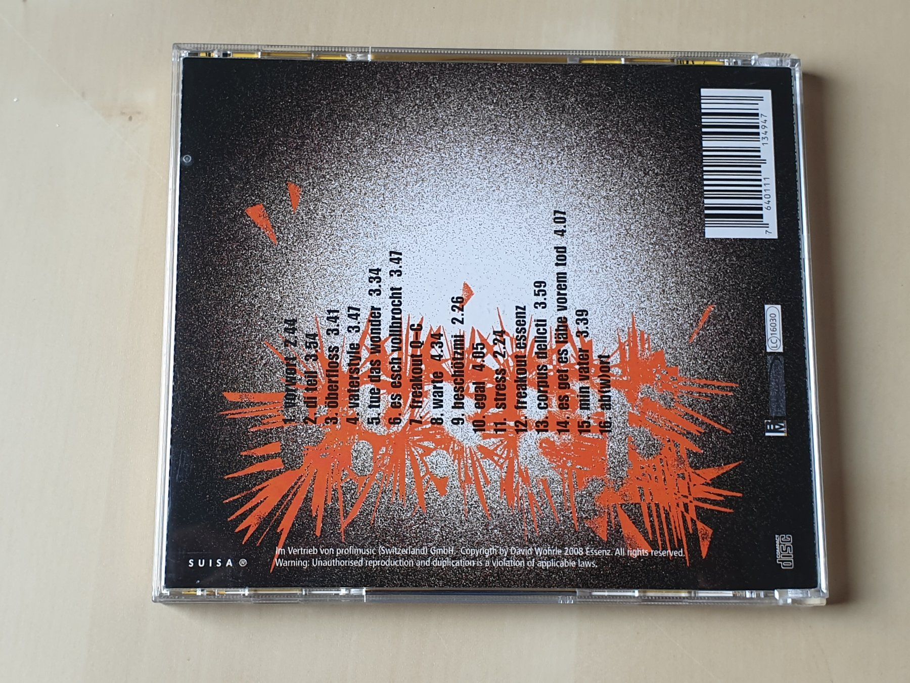 CDs: Essenz – Gebraucht aus Stansstad von collectorsshop 1