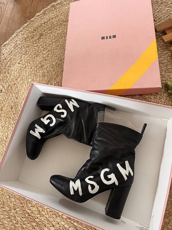 MSGM Scarpe da donna: Lederstiefel Gr. 36 MSGM – Usato da Bern venduto da Salome.grisales 1