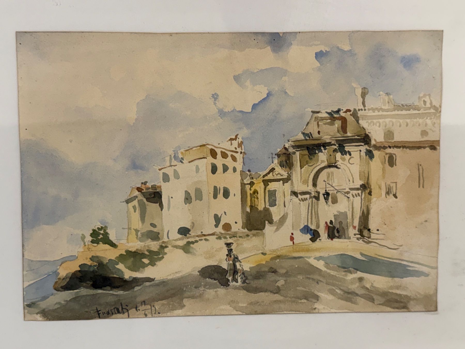 Dipinti: Tableau "Italie-Frascati" – Usato da Basel venduto da PAUL_ART