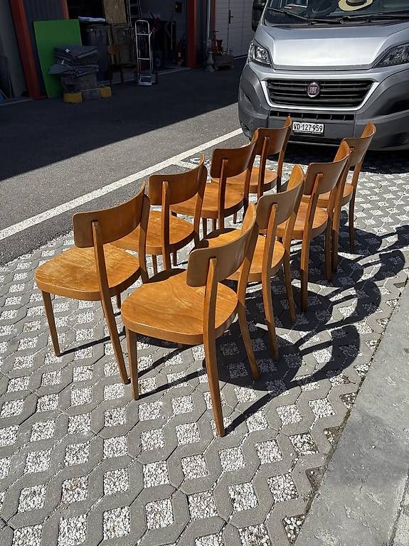 Horgen Glarus Sedie: Chaises Horgen Glarus ( 6 pièces ) – Usato da Arnex-sur-Orbe venduto da Tutu1037 3